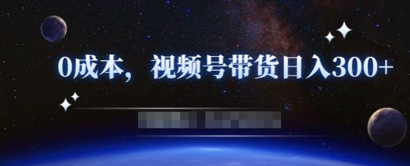 零基础视频号带货赚钱项目，0成本0门槛轻松日入300+【视频教程】￼-热爱者网创