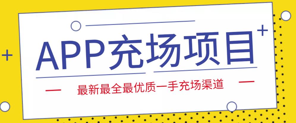 外面收费9800的APP充场项目，实操一天收入800+个人和工作室都可以做-热爱者网创