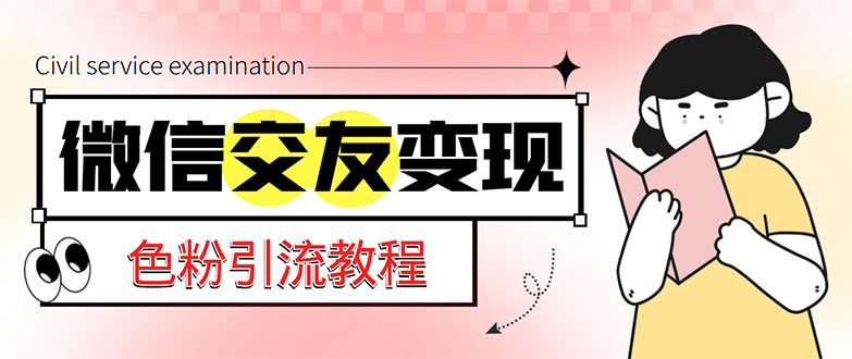 微信交友变现项目，吸引全网LSP男粉精准变现，小白也能轻松上手，日入500+-热爱者网创