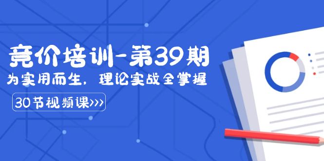 某收费竞价培训-第39期：为实用而生，理论实战全掌握（30节课）-热爱者网创