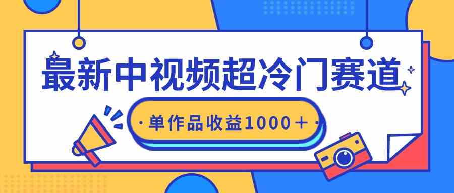 （9275期）最新中视频超冷门赛道，轻松过原创，单条视频收益1000＋-热爱者网创