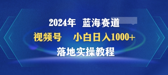 2024年视频号蓝海赛道百家讲坛，小白日入1000+，落地实操教程-热爱者网创