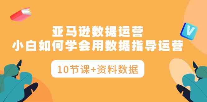 （10158期）亚马逊数据运营，小白如何学会用数据指导运营（10节课+资料数据）-热爱者网创