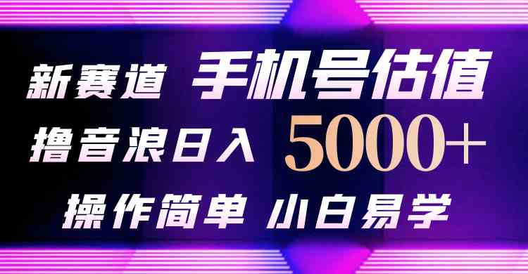 （10154期）抖音不出境直播【手机号估值】最新撸音浪，日入5000+，简单易学，适合…-热爱者网创